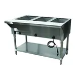 Advance Tabco HF-3E-120 Serving Counter, Hot Food Steam Table, Electric