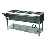 Advance Tabco HF-4E-120 Serving Counter, Hot Food Steam Table, Electric