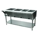Advance Tabco HF-4G-LP Serving Counter, Hot Food Steam Table Gas