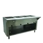 Advance Tabco HF-4G-LP-BS Serving Counter, Hot Food Steam Table Gas