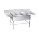 Advance Tabco K7-3-2430-24RL Sink, (3) Three Compartment