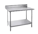 Advance Tabco KLG-2412 Work Table, 144", Stainless Steel Top