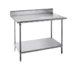 Advance Tabco KLG-242 Work Table,  24" Long, Stainless steel Top