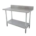 Advance Tabco KMSLAG-242-X Work Table,  24" Long, Stainless steel Top