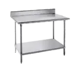 Advance Tabco KSS-300 Work Table,  30" Long, Stainless steel Top