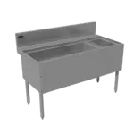 Advance Tabco PRC-24-48L-10 Underbar Ice Bin/Cocktail/Bottle Well Bin