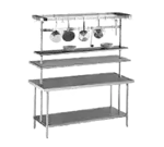 Advance Tabco SCT-120 Pot Rack, Table-Mounted