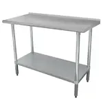 Advance Tabco SFLAG-362-X Work Table,  24" - 27", Stainless Steel Top