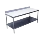 Advance Tabco SPS-247 Work Table, Poly Top