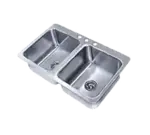 Advance Tabco SS-2-3321-10 Sink, Drop-In