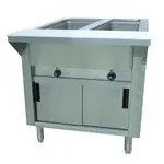 Advance Tabco SW-4E-120-DR Serving Counter, Hot Food Steam Table, Electric