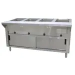 Advance Tabco SW-4E-120-DR Serving Counter, Hot Food Steam Table, Electric