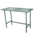 Advance Tabco TELAG-240-X Work Table,  30" - 35", Stainless Steel Top