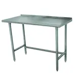 Advance Tabco TFLAG-245-X Work Table,  54" - 62", Stainless Steel Top