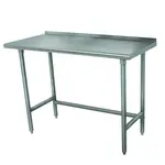 Advance Tabco TFLAG-365-X Work Table,  54" - 62", Stainless Steel Top