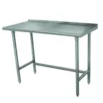 Advance Tabco TFLAG-366-X Work Table,  63" - 72", Stainless Steel Top 