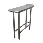 Advance Tabco TFMS-120 Work Table,  12" - 18" Long, Stainless steel Top