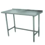 Advance Tabco TFMSLAG-240-X Work Table,  30" - 35", Stainless Steel Top
