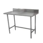 Advance Tabco TKMSLAG-240-X Work Table,  30" - 35", Stainless Steel Top