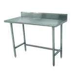 Advance Tabco TKSLAG-240-X Work Table,  30" - 35", Stainless Steel Top