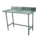 Advance Tabco TKSLAG-306-X Work Table,  63" - 72", Stainless Steel Top 