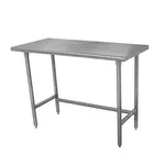 Advance Tabco TMSLAG-240-X Work Table,  30" Long, Stainless steel Top