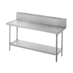 Advance Tabco VKS-3610 Work Table, 120" Long, Stainless steel Top
