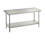 Advance Tabco VLG-246 Work Table,  72" Long, Stainless steel Top