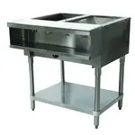 Advance Tabco WB-2G-LP Serving Counter, Hot Food Steam Table Gas
