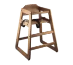 Alegacy Foodservice Products 80973A High Chair, Wood