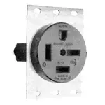 AllPoints Foodservice Parts & Supplies 38-1282 Receptacle Outlet, Electrical