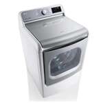 ALMO CORPORATION Dryer, 45.125", White, Electric, Steam, Mega Cap, Almo Corp LEX7700WE