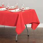 AMBASSADOR LINEN Tablecloth, 60X102, Red, Polyester, Ambassador Linen 60102-010135