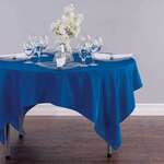 AMBASSADOR LINEN Tablecloth, 70", Royal Blue, Polyester, Square, Ambassador Linen 70SQR-010173