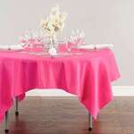 AMBASSADOR LINEN Tablecloth, 70", Fuchsia, Polyester, Ambassador Linen 70SQR-010187