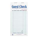 AmerCare Royal Guest Check, 3.4" x 6.69", Green, Paper, Carbonless, AmerCare Royal GC7000-2