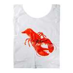 AmerCare Royal Adult Poly Bib, 15" x 30", Lobster Print, Plastic, (2500/Case), AmerCare Royal PB25