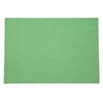 AmerCare Royal Placemat, 9.5" x 13.5", Green, Paper, (1000 Per Case), AmerCare Royal SPM914C