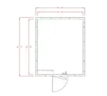 American Panel Corporation 10X12F-O Walk In Freezer, Modular, Remote
