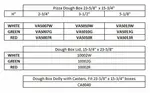 AMPTO 10002W Dough Proofing Retarding Pans / Boxes, Lid