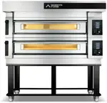 AMPTO S120E2 Pizza Bake Oven, Deck-Type, Electric