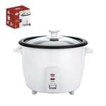 ARAMCO IMPORTS Rice Cooker, 8 Cup, 1.5L, White, w/ Glass Lid, Aramco Imports AI-RC15