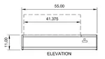 Arctic Air ACP55 Refrigerated Countertop Pan Rail