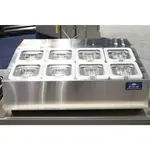 Arctic Air ACP8SQ Refrigerated Countertop Pan Rail