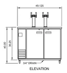 Arctic Air ADD48R-2 Draft Beer Cooler