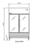 Arctic Air AGR49 Refrigerator, Reach-in