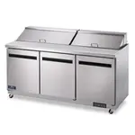 Arctic Air AST72R Refrigerated Counter, Sandwich / Salad Unit