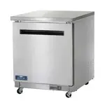 Arctic Air AUC27R Refrigerated Counter, Work Top