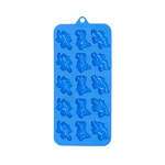 Candy Mold, 12 Cavity, Blue, Silicone, Dinosaur, Wilton BAKE-012879