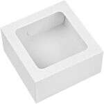 Treat Box, 8x8x4, White, Paperboard, (3/Pack) Wilton BAKE-012896